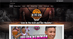 Desktop Screenshot of inthegymhoops.com